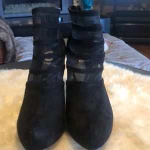 Never worn mesh booties